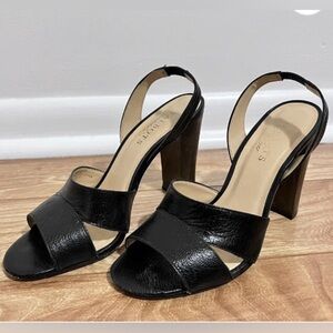 Talbots Women's Black Heeled Sandals